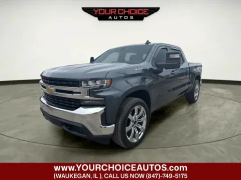 Gray 2019 Chevrolet Silverado 1500 LT for sale in Waukegan, IL