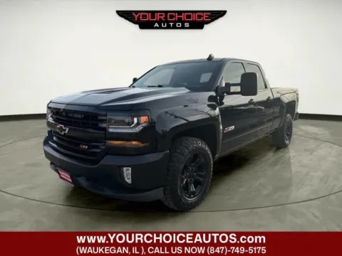 Black 2016 Chevrolet Silverado 1500 LT for sale in Waukegan, IL