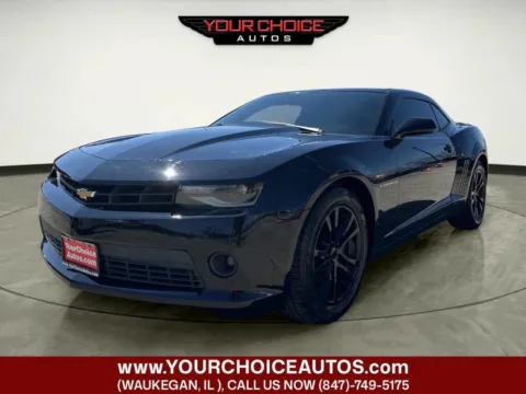 Black 2015 Chevrolet Camaro LT for sale in Waukegan, IL