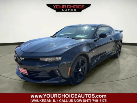 Black 2017 Chevrolet Camaro 1LT for sale in Waukegan, IL