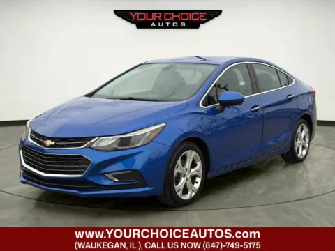 Blue 2017 Chevrolet Cruze Premier for sale in Waukegan, IL
