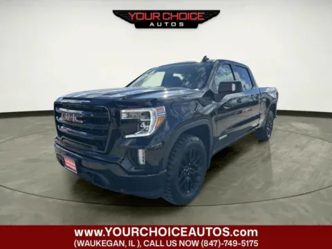 Black 2021 GMC Sierra 1500 Elevation for sale in Waukegan, IL