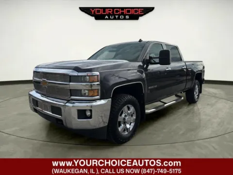 Black 2015 Chevrolet Silverado 2500HD LT for sale in Waukegan, IL