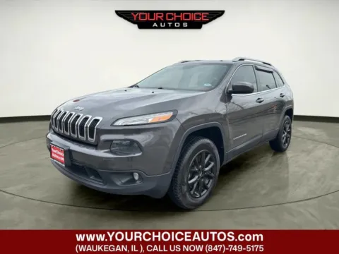 Gray 2014 Jeep Cherokee Latitude for sale in Waukegan, IL