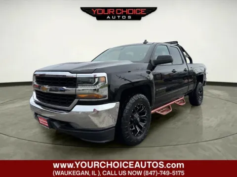 Black 2018 Chevrolet Silverado 1500 LT for sale in Waukegan, IL