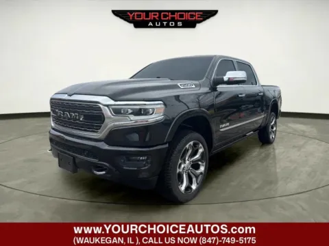 Black 2019 Ram 1500 Limited for sale in Waukegan, IL