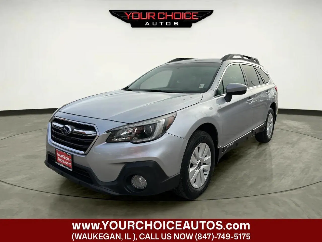 Silver 2018 Subaru Outback Premium for sale in Waukegan, IL