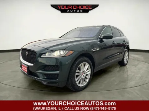 Green 2017 Jaguar F-PACE 35t Prestige for sale in Waukegan, IL