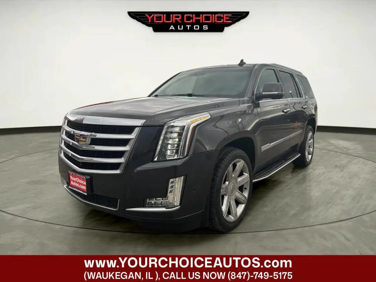 Gray 2018 Cadillac Escalade Luxury for sale in Waukegan, IL