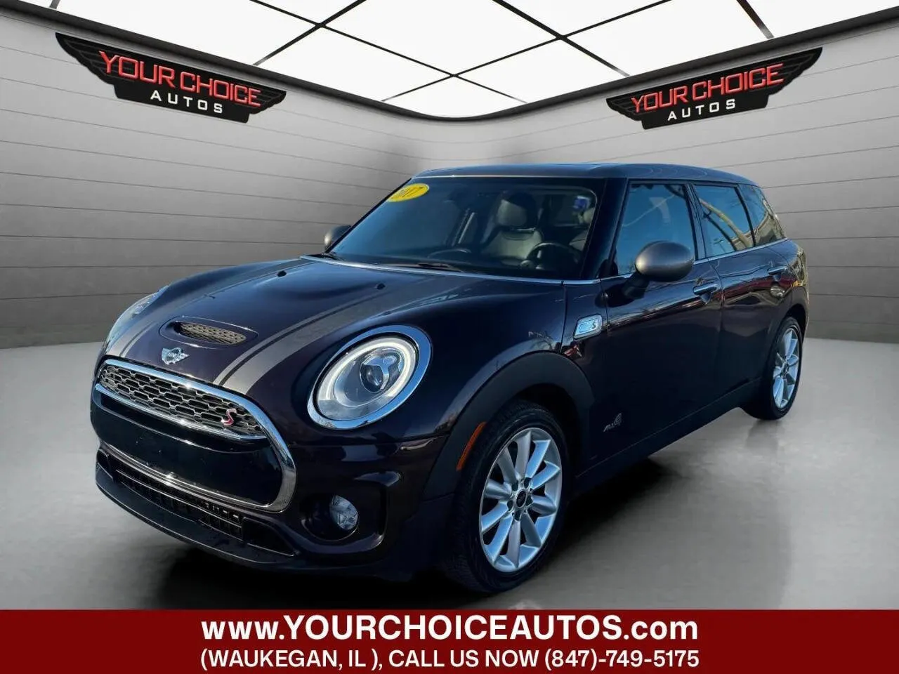 Red 2017 MINI Clubman Cooper S for sale in Waukegan, IL