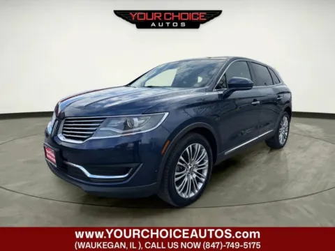 Blue 2017 Lincoln MKX Reserve for sale in Waukegan, IL
