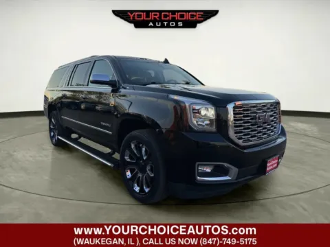 Black 2018 GMC Yukon XL Denali for sale in Waukegan, IL