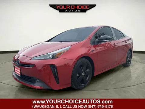 Red 2021 Toyota Prius 2020 Edition 4dr Hatchback for sale in Waukegan, IL