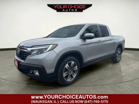 Silver 2017 Honda Ridgeline RTL-T for sale in Waukegan, IL