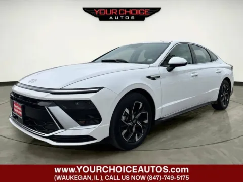 White 2025 Hyundai Sonata SEL for sale in Waukegan, IL