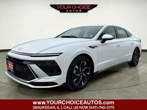White 2025 Hyundai Sonata SEL for sale in Waukegan, IL