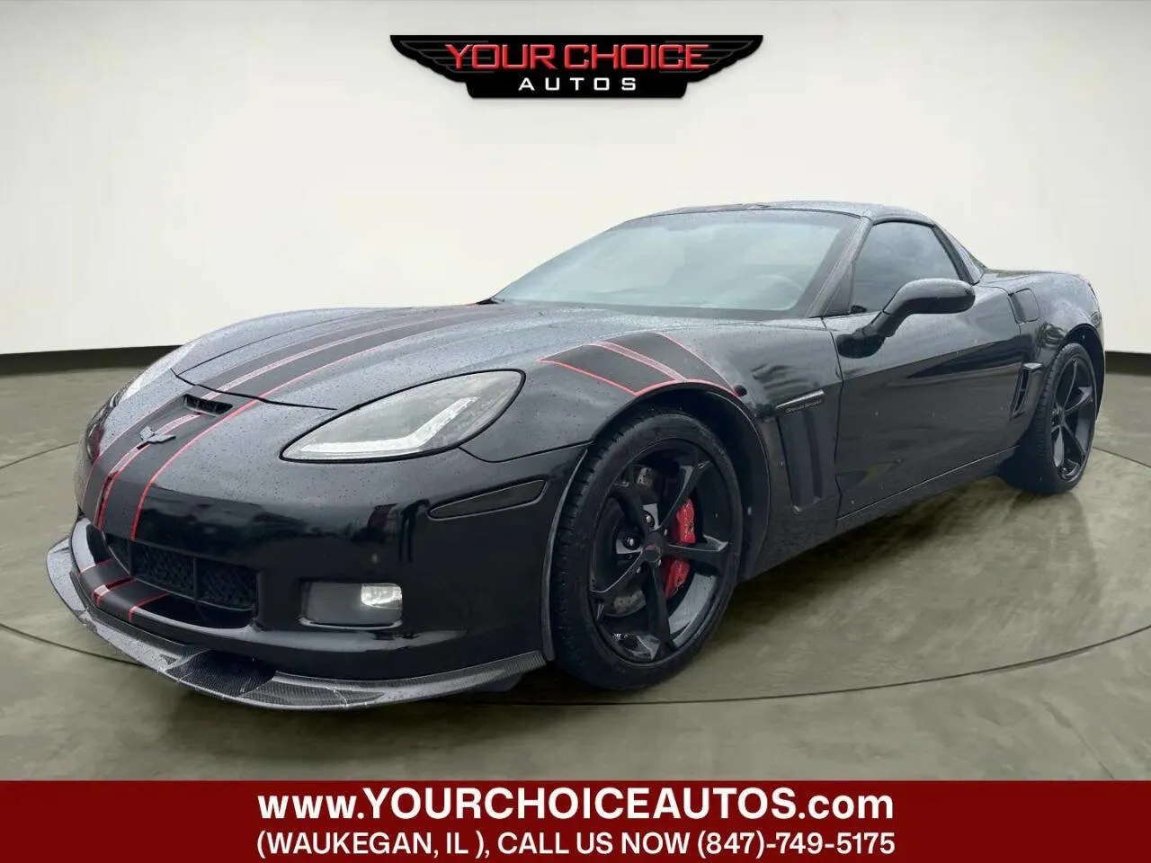 Black 2013 Chevrolet Corvette Grand Sport 3LT for sale in Waukegan, IL