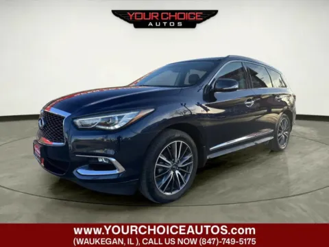 Blue 2018 INFINITI QX60 Base AWD 4dr SUV for sale in Waukegan, IL