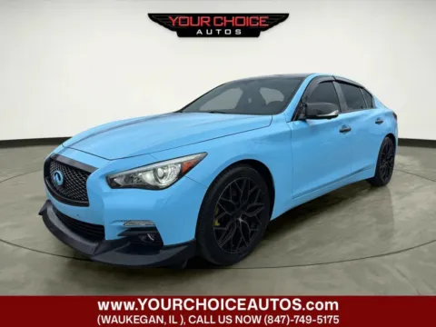 Silver 2017 INFINITI Q50 3.0t Premium for sale in Waukegan, IL
