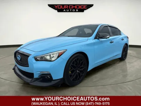 Silver 2017 INFINITI Q50 3.0t Premium for sale in Waukegan, IL