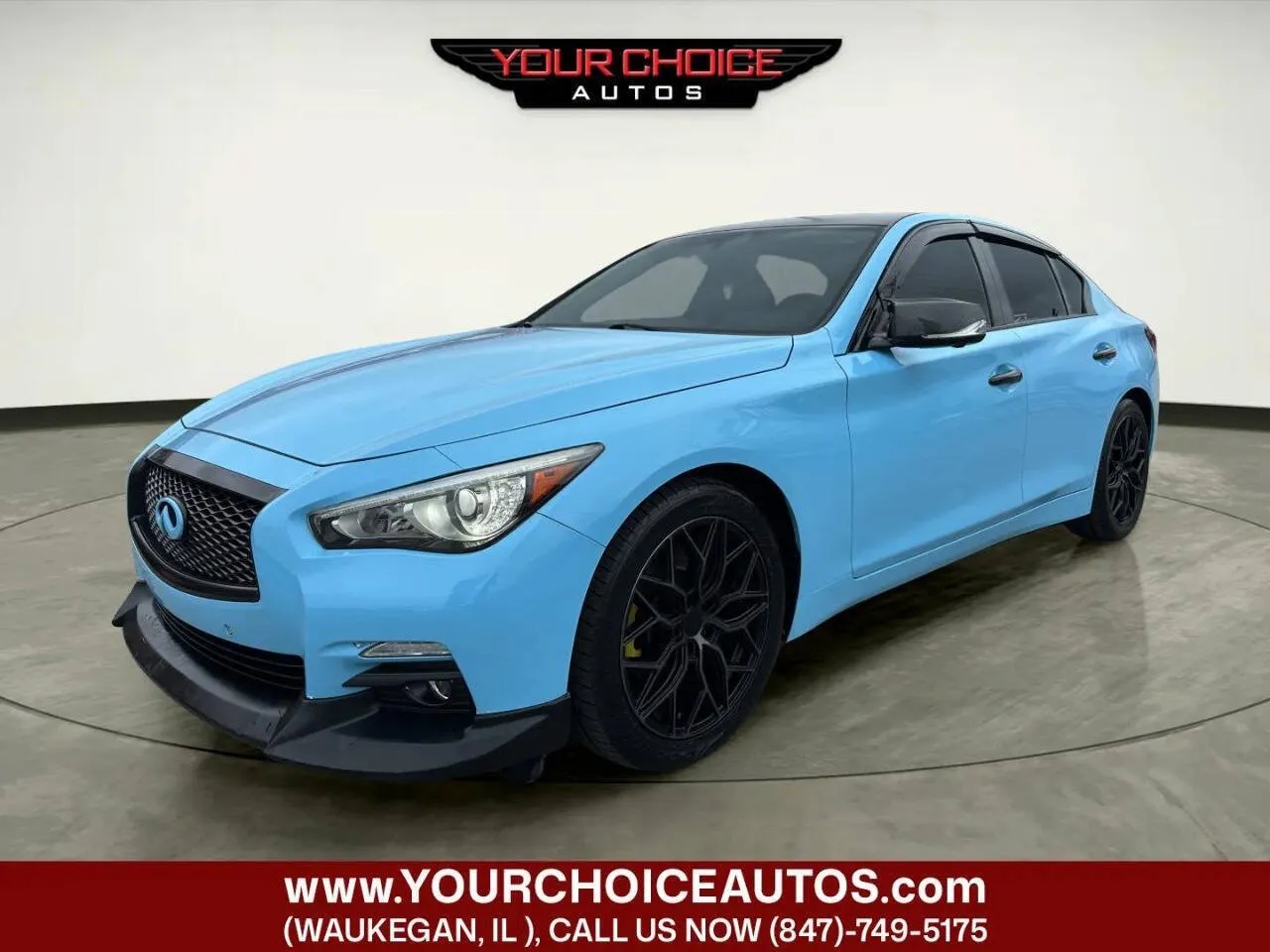 Silver 2017 INFINITI Q50 3.0t Premium for sale in Waukegan, IL