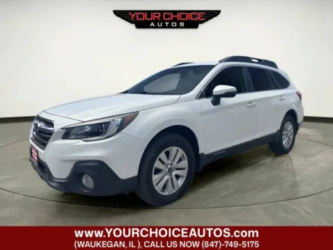 White 2019 Subaru Outback Premium for sale in Waukegan, IL