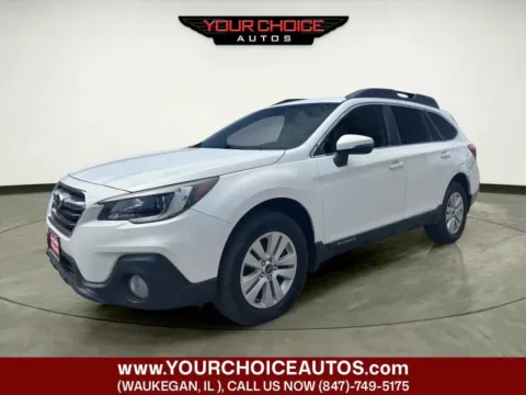White 2019 Subaru Outback Premium for sale in Waukegan, IL