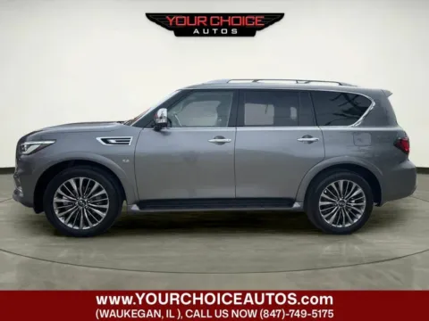 Photos of 2019 INFINITI QX80 LUXE for sale in Waukegan, IL at Your Choice Autos - Waukegan