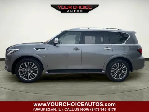 Photos of 2019 INFINITI QX80 LUXE for sale in Waukegan, IL at Your Choice Autos - Waukegan