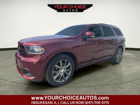 Red 2017 Dodge Durango GT for sale in Waukegan, IL