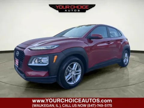 Red 2020 Hyundai Kona SE for sale in Waukegan, IL