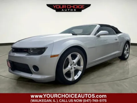 Silver 2014 Chevrolet Camaro LT for sale in Waukegan, IL