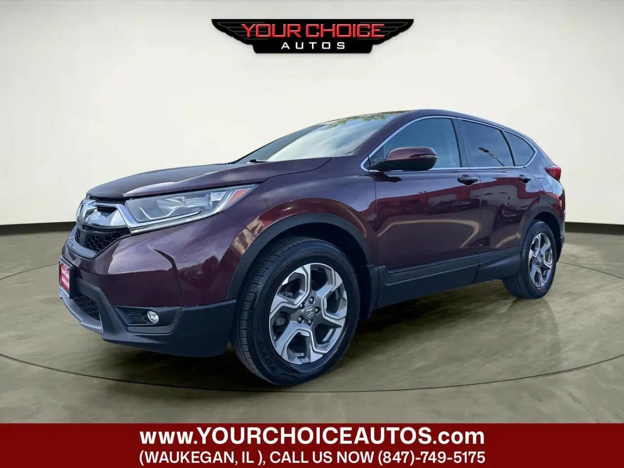 Red 2019 Honda CR-V EX for sale in Waukegan, IL