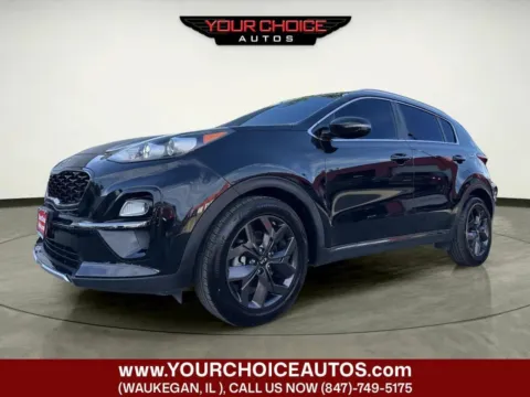 Black 2021 Kia Sportage S for sale in Waukegan, IL