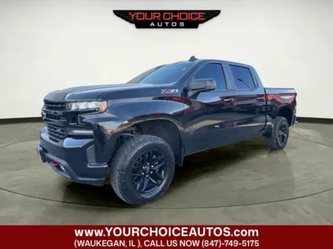 Black 2020 Chevrolet Silverado 1500 LT Trail Boss for sale in Waukegan, IL