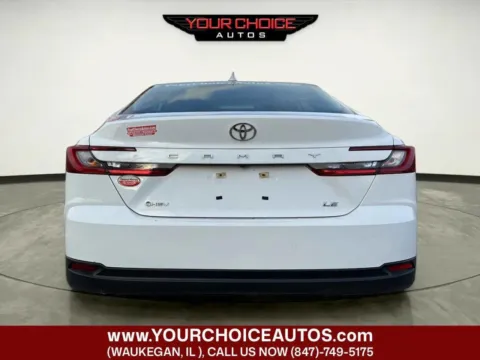 More photos of 2025 Toyota Camry LE 4dr Sedan at Your Choice Autos - Waukegan, IL