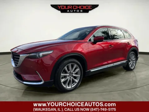 Red 2021 Mazda CX-9 Grand Touring for sale in Waukegan, IL