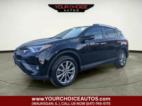 Black 2016 Toyota RAV4 Limited for sale in Waukegan, IL