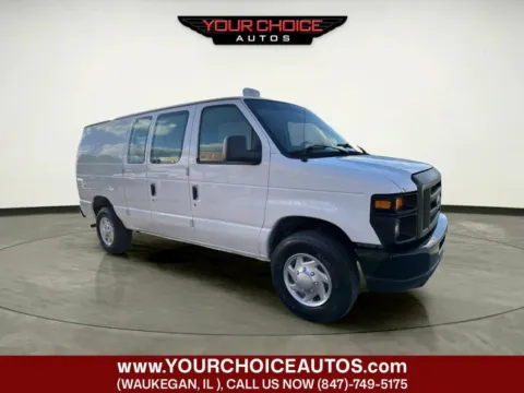 White 2012 Ford Econoline Cargo Van E 250 3dr Cargo Van for sale in Waukegan, IL