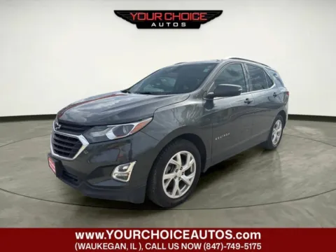 Gray 2018 Chevrolet Equinox LT for sale in Waukegan, IL