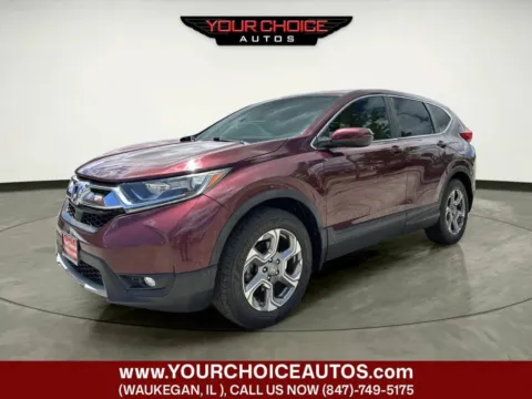 Red 2017 Honda CR-V EX-L for sale in Waukegan, IL