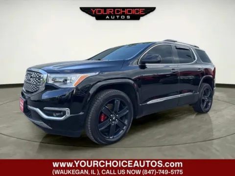 Black 2017 GMC Acadia Denali for sale in Waukegan, IL