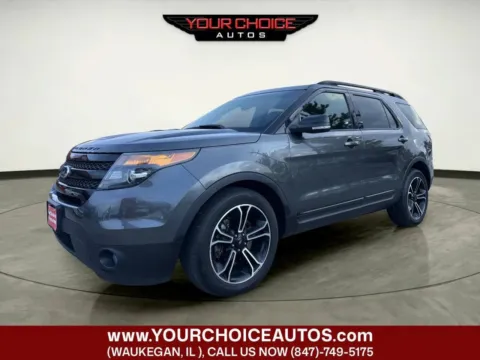 Gray 2015 Ford Explorer Sport for sale in Waukegan, IL