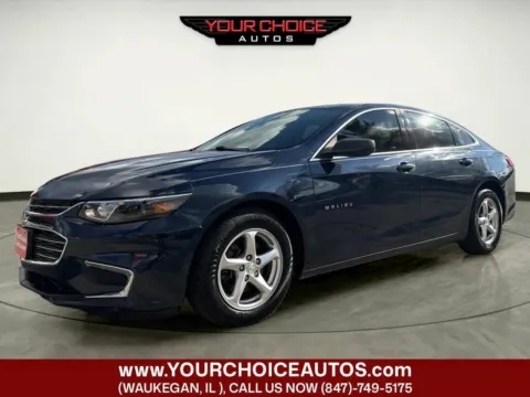 Blue 2018 Chevrolet Malibu LS for sale in Waukegan, IL