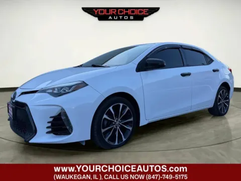 White 2017 Toyota Corolla LE 4dr Sedan for sale in Waukegan, IL