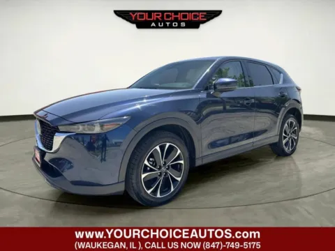 Blue 2023 Mazda CX-5 2.5 S Premium Package for sale in Waukegan, IL