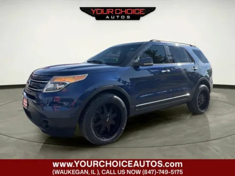 Blue 2012 Ford Explorer Limited for sale in Waukegan, IL