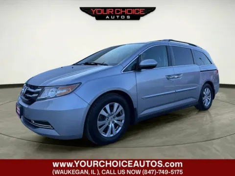 Silver 2016 Honda Odyssey EX-L for sale in Waukegan, IL