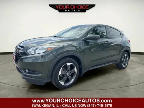 Green 2018 Honda HR-V EX for sale in Waukegan, IL