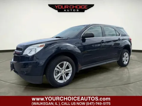 Blue 2015 Chevrolet Equinox LS for sale in Waukegan, IL